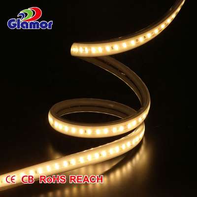 SMD5730 16 ft Led Strip Light Bright White 6500K LED Tail Light Strip Available for Indoor and Outdoor Application  Flexible