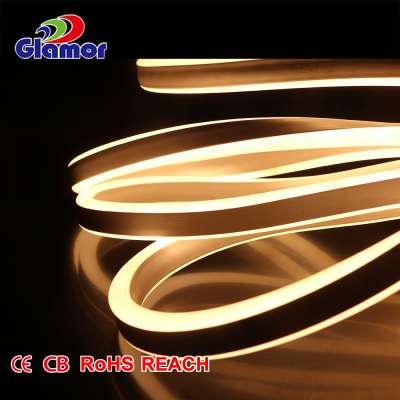 guzhen 2021 220V outdoor led PVC warm white waterproof rope neon flex light