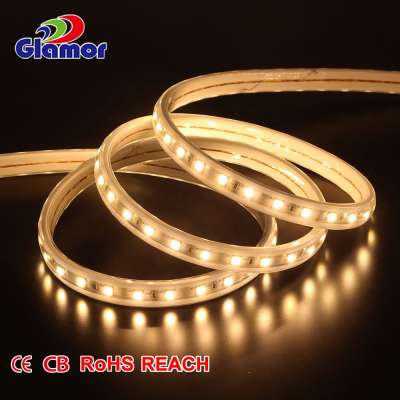 SMD5050 Guangdong LED Strip Light for LED Light Strip Channel and Home Led Light Strip Illumination and Decoration in 220V-230V